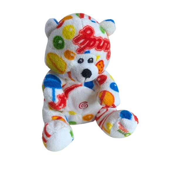 Fiesta Royal Caribbean Colorful Candy Pattern Teddy Bear Plush Toy 7" - Picture 1 of 4